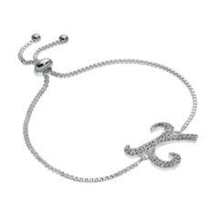 Kohl’s 30% off! Earn Kohl’s Cash! Stack Codes! Stack codes! Free Shipping! Silver Plated Crystal Initial Adjustable Bracelet – Just $11.89!