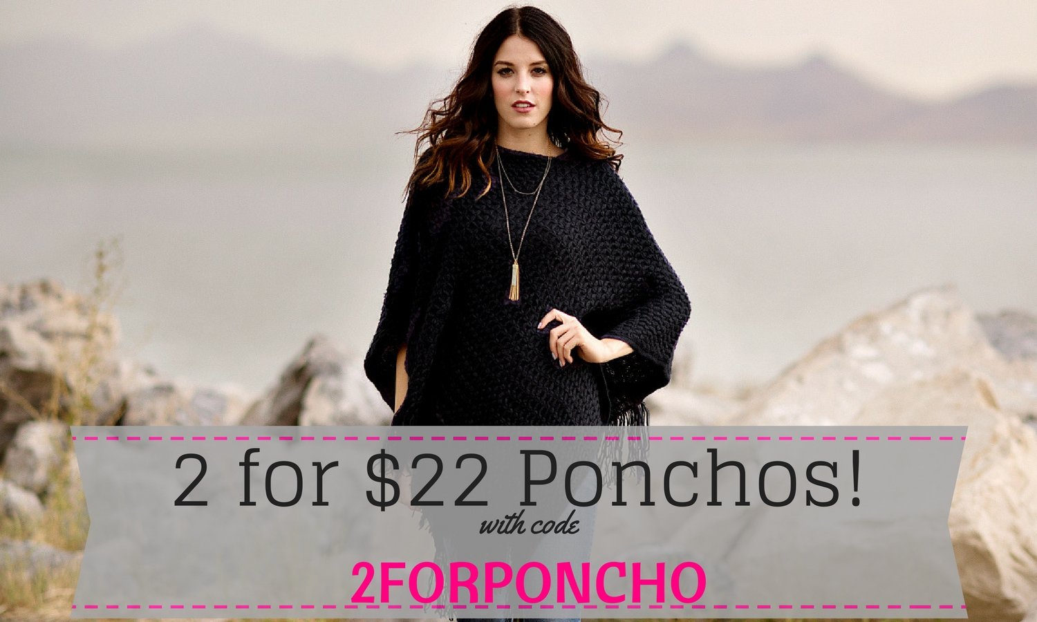 Cents of Style – 2 For Tuesday – Knit Ponchos 2 for $22! FREE SHIPPING!