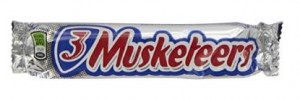 3 Musketeers Chocolate Candy Bar, 1.92 Oz (36 Count) – Only $14.87!