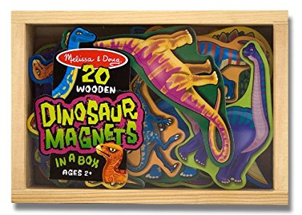 Melissa & Doug Magnetic Wooden Dinosaurs in a Wooden Storage Box – 20 pcs – Just $8.24!