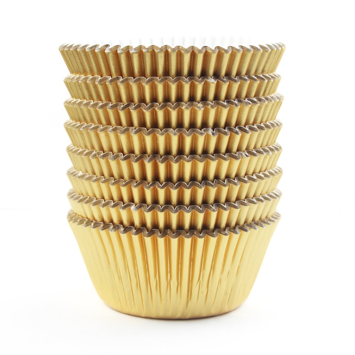 Gold Foil Metallic Cupcake Liners – 176 Pcs – Just $9.88!