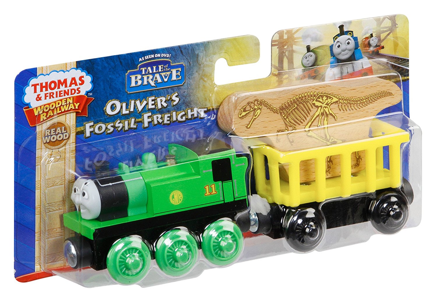 Fisher-Price Thomas Wooden Railway – Oliver’s Fossil Freight – Just $14.14!