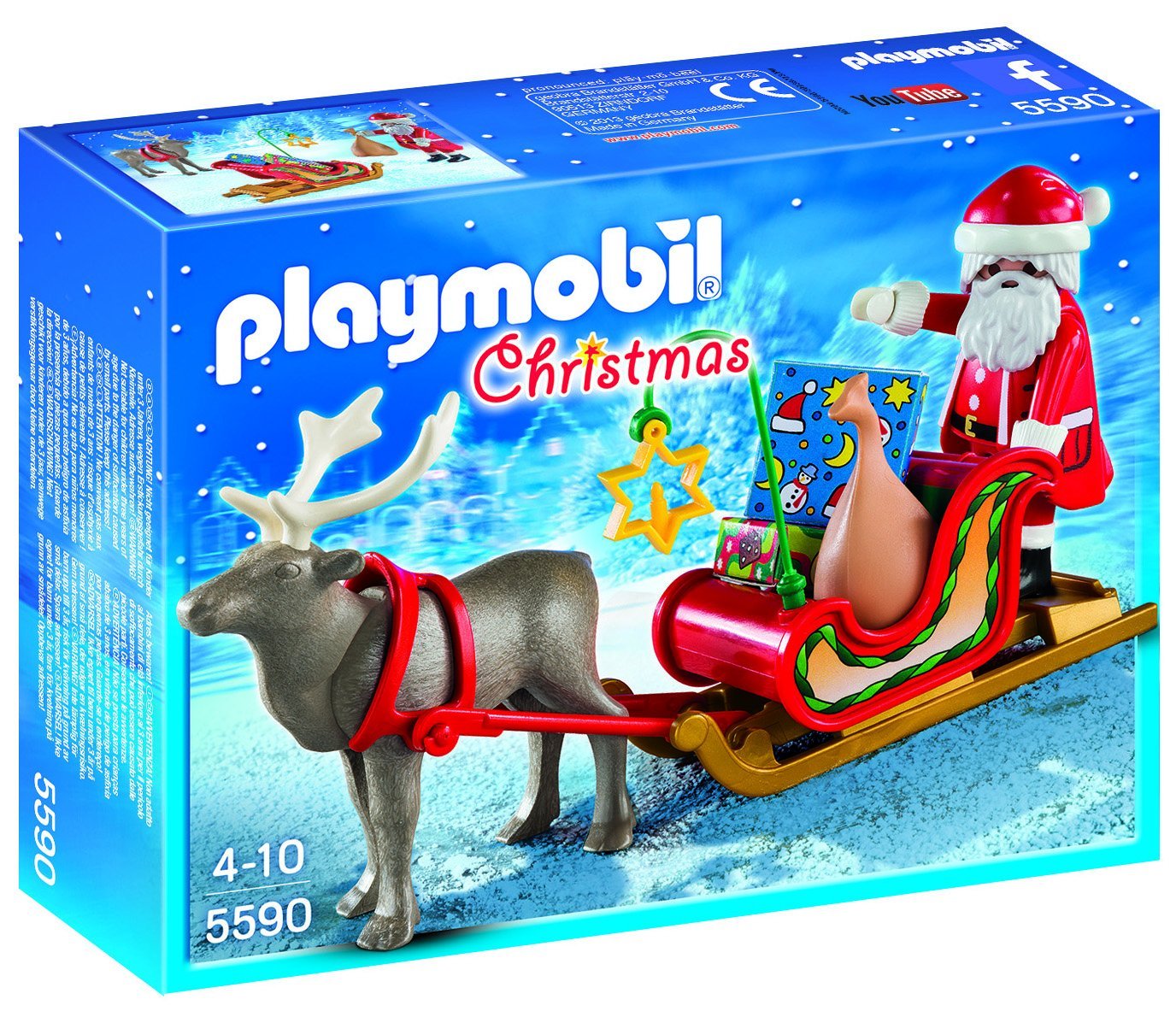 PLAYMOBIL Santa’s Sleigh with Reindeer Set – Just $12.99!