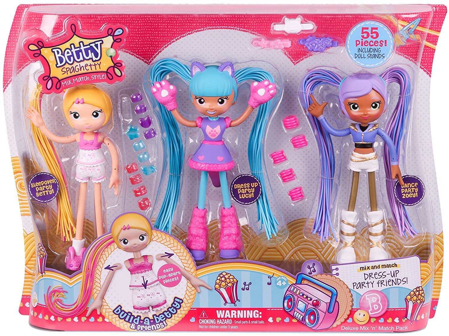 Betty Spaghetty Deluxe Mix N Match Pack – Just $12.99!