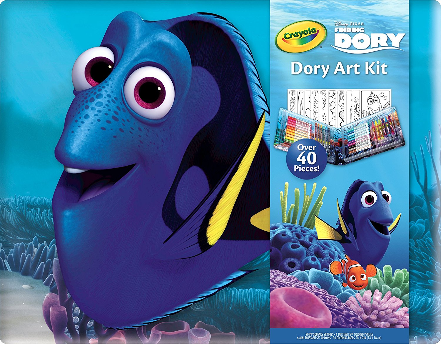 Crayola Finding Dory Art Kit – Just $7.78!