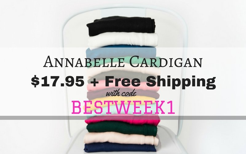 Style Steals at Cents of Style – Annabelle Lightweight Open Cardigan – Just $17.95 & FREE SHIPPING!