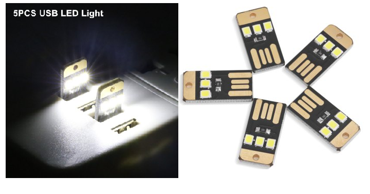 5PCS Mini USB LED Light set for only $0.99 Shipped!