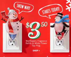 WOW! $3.50 Wallflowers Fragrance Refills & Plug-Ins Plus An Extra 20% Off Today At Bath & Body Works!