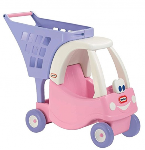 HOT! Little Tikes Cozy Shopping Cart Pink/Purple Just $23.29!