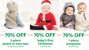 70% Off Baby Sale Today Only At Carters!