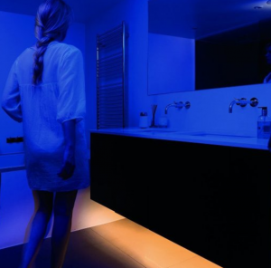 Motion Activated LED Light Strip Just $17.99! Perfect For Bathrooms!