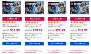 Save $50 On LEGO Dimensions Starter Packs Today Only At Toys R Us!