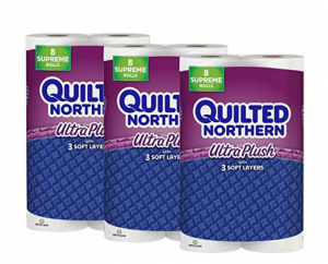 Quilted Northern Ultra Plush Toilet Paper 24-Supreme Rolls Just $17.67 Shipped!