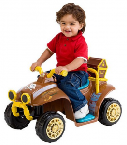 Disney Jake and the Never Land Pirates Quad 6V Battery-Powered Ride-On Just $29.00!