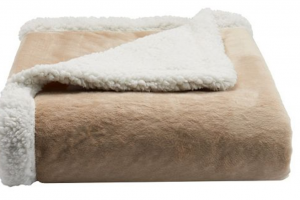 SONOMA Goods for Life Sherpa Throw & The Big One Plush Throw Just $13.50!