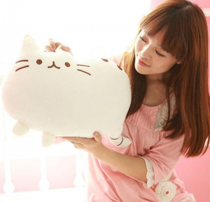 Cat Shape Design Soft Pillow Just $6.50 Shipped!