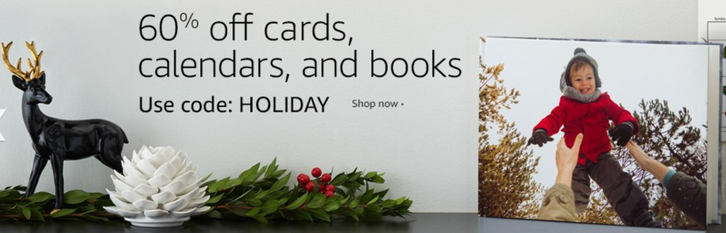 Take 60% Off Cards, Calendars & Books At Amazon Prints!