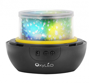 HOT! OxyLED  Diamonds Projection Lamp & Night Light Just $13.99! Features 5 Different Projection Films!