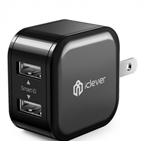 iClever BoostCube Mini Dual Port Home/Travel USB Wall Charger Just $5.99! Perfect Stocking Suffer!