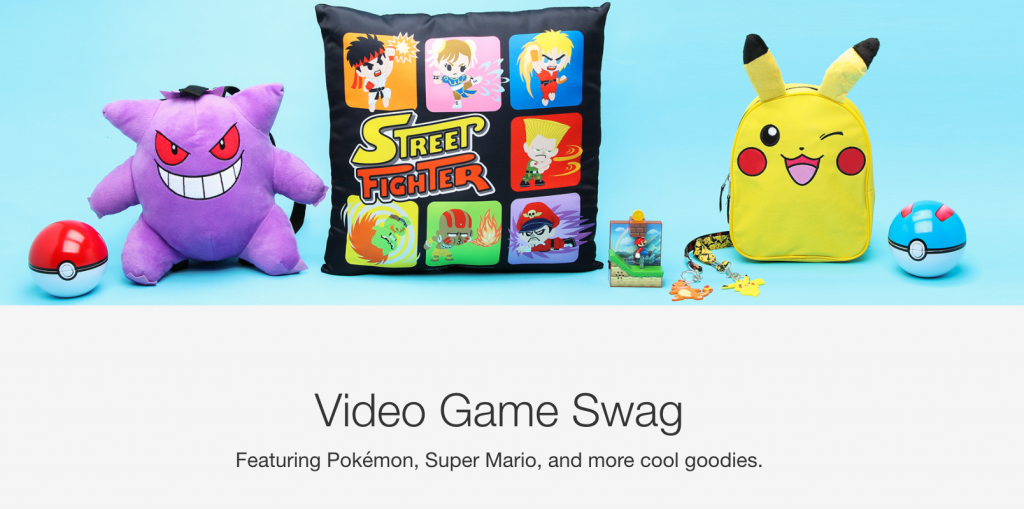 Video Game Swag Today On Hollar! Pokemon, Super Mario & More!