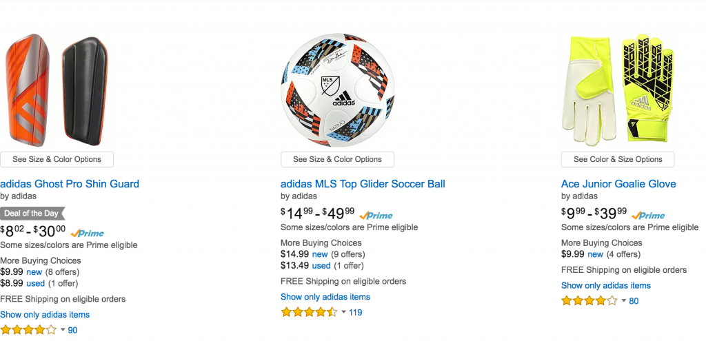 50% Off Select Adidas Soccer Gear Today Only On Amazon!