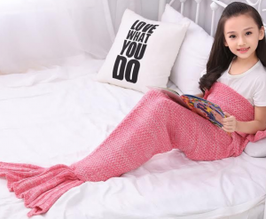 Children’s Mermaid Blankets In 3 Colors Just $18.99! (Regularly $49.99)