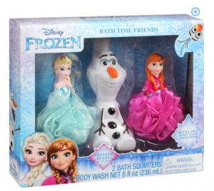 Disney Frozen Bath Time Friends 3-Piece Bath Set $6.92!