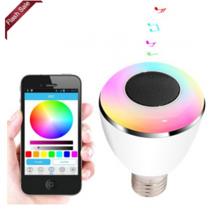 Smart Bluetooth 4.0 Music Speaker Lamp LED Bulb Just $15.99 Shipped!