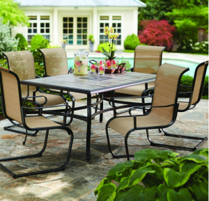 Hampton Bay Belleville 7-Piece Patio Dining Set Just $249.00 Today Only!