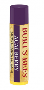 Burt’s Bees 100% Natural Moisturizing Lip Balm, Acai Berry 12-Count $20.04!