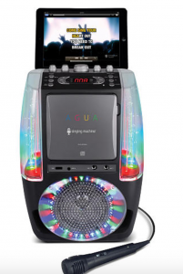 AGUA Karaoke System with Dancing Water Fountain and Multi-Colored LED Lights $69.99!