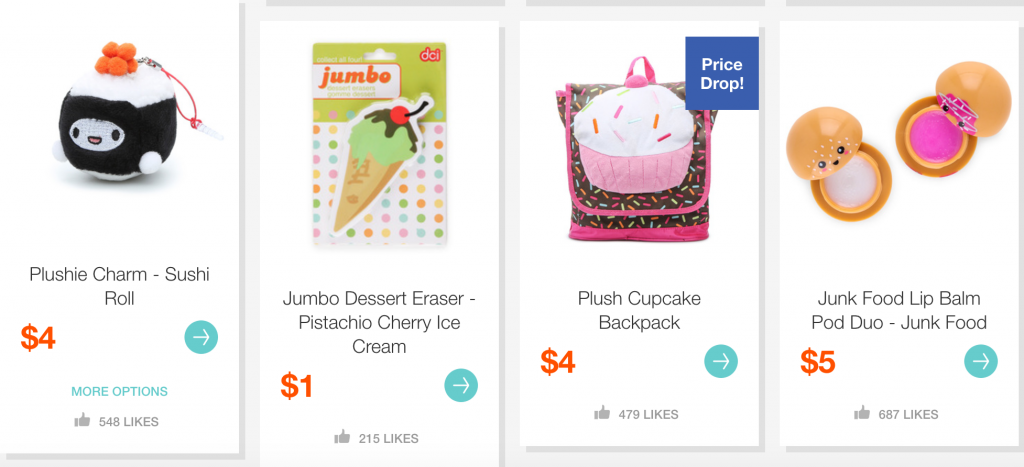 Novelty Food Themed Accessories As Low As $1.00 On Hollar!