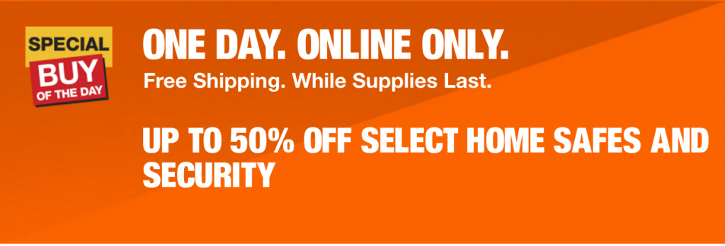 Online & Today Only Save Up To 50% off Select Home Security Products At Home Depot! Prices Start At $5.99!