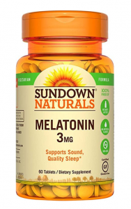 Sundown Naturals Melatonin 60-Count Tablets Just $2.25 Shipped!