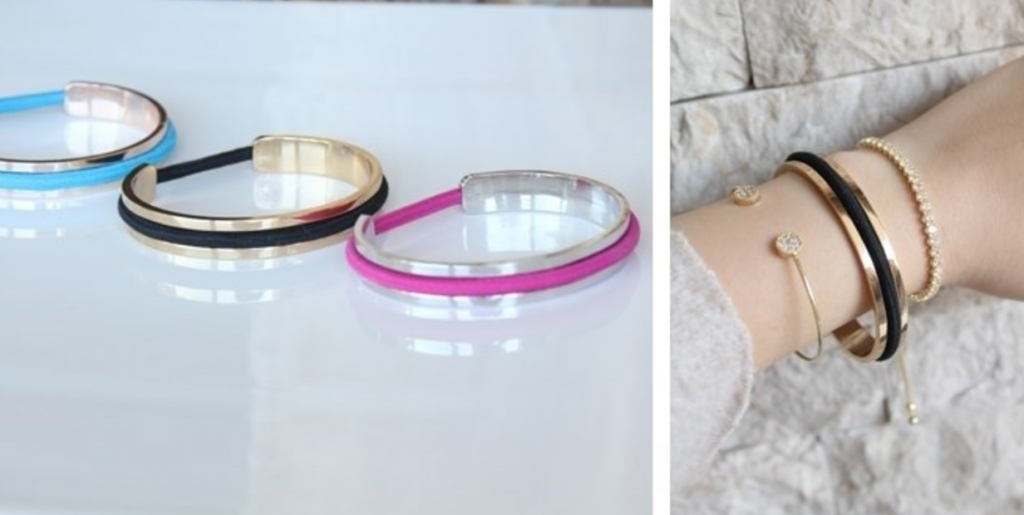 Hair Tie Holder Bangles Just $12.99 Each Plus, When You Buy 2 You Get 1 Free!