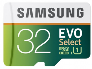 Samsung 32GB 80MB/s EVO Select Micro SDHC Memory Card  Just $9.99!