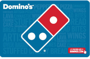 $50 eGift Card To Domino’s For Just $40.00!