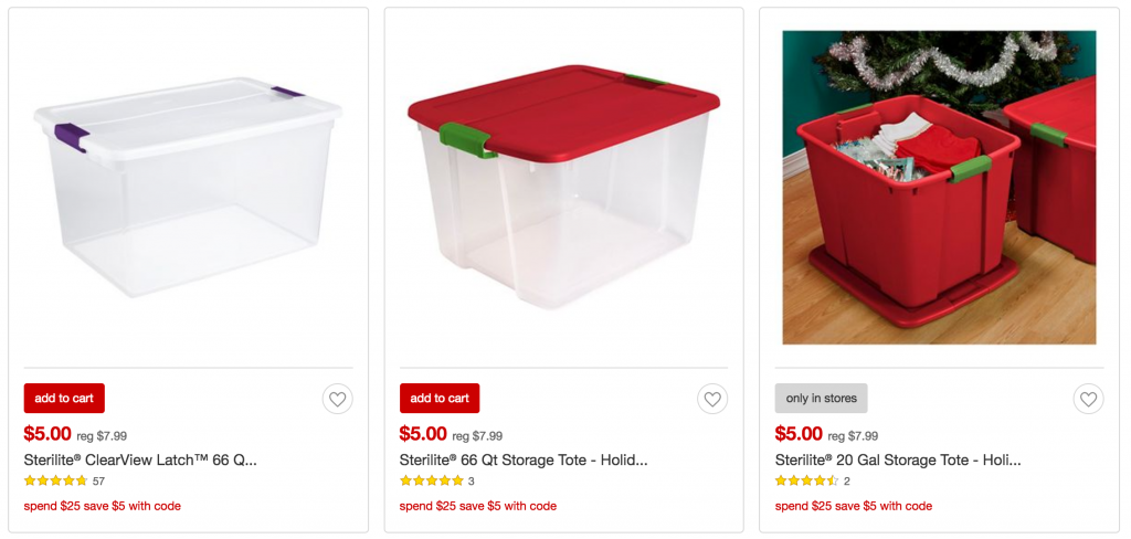 Storage & Organization Sale Ends Today At Target! Plus, Save $5.00 When You Spend $25 Or More!