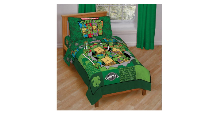 Teenage Mutant Ninja Turtles 4 Piece Toddler Bedding Set Only $33.68! (Reg. $60)