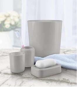 4-Piece Bathroom Accessory Sets – Only $2.24 Each!