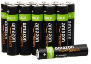 AmazonBasics AAA Rechargeable Batteries (12-Pack) – Only $12.99!