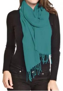 Vecceli Italy Silk Blend Plain Pashmina Scarves – Only $8.99!