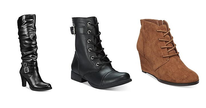 HOT! Macy’s: Women’s Boots Only $17.99! (Reg. $39-$69) 9 Different Styles to Choose From!