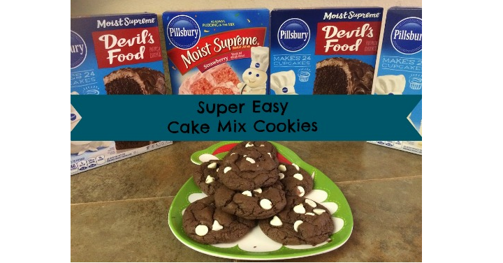 Super Easy Cake Mix Cookies- Perfect for Santa’s Christmas Eve Cookies
