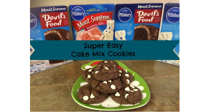 Super Easy Cake Mix Cookies- Perfect for Santa’s Christmas Eve Cookies Super Easy Cake Mix Cookies- Perfect for Santa’s Christmas Eve Cookies