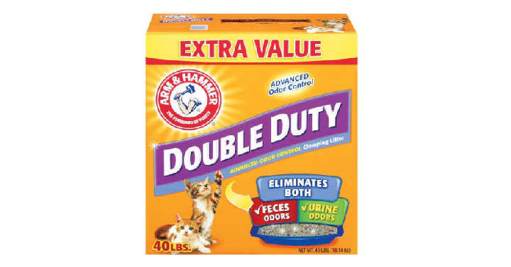 Arm & Hammer Double Duty Clumping Litter for only $11.34! (Reg. $27.99)