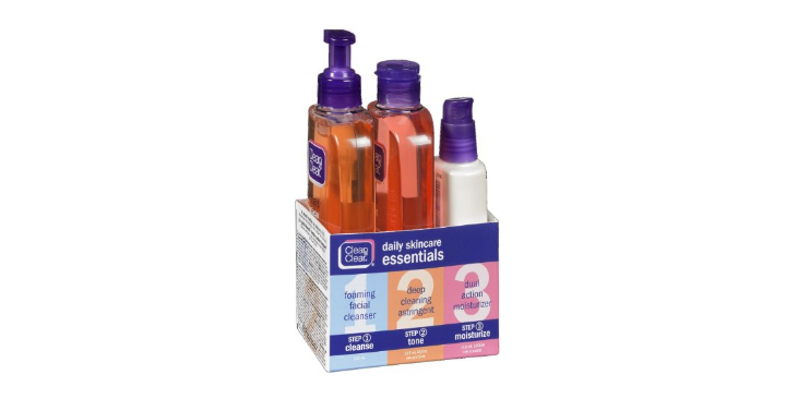 Clean & Clear Daily Skincare Essentials Pack, 20 Ounce for only $5.73 Shipped!