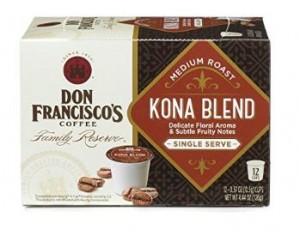 Don Francisco’s Kona Blend Single Serve Coffee (12 Count) – Only $3.49!