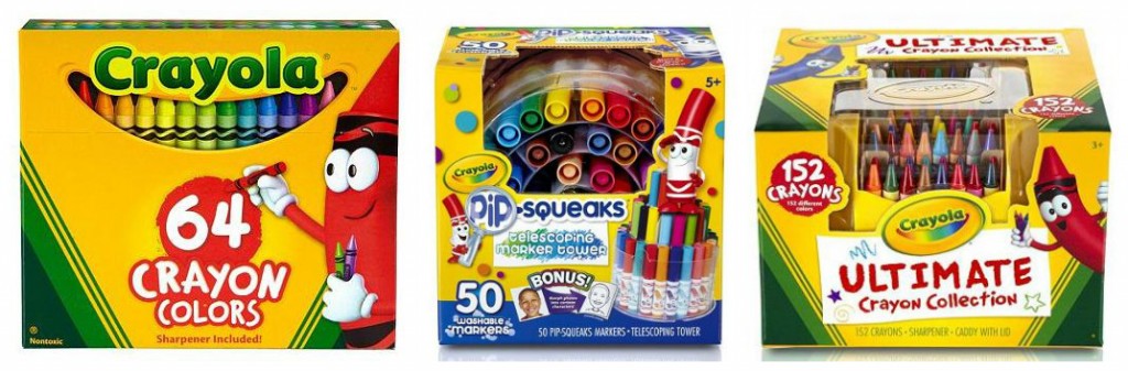 Great Deals On Crayola Sets at Kohl’s! Through Tonight Only, 12/10!