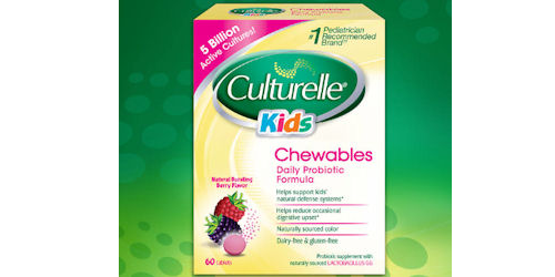 HURRY!! Free Culturelle Kids Chewables Daily Probiotic Formula!! First 2,000!!